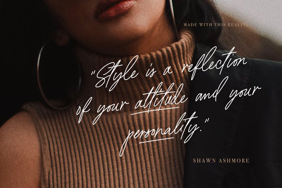 This Reality Handwritten Script Font: Chic Signature Style - Etsy
