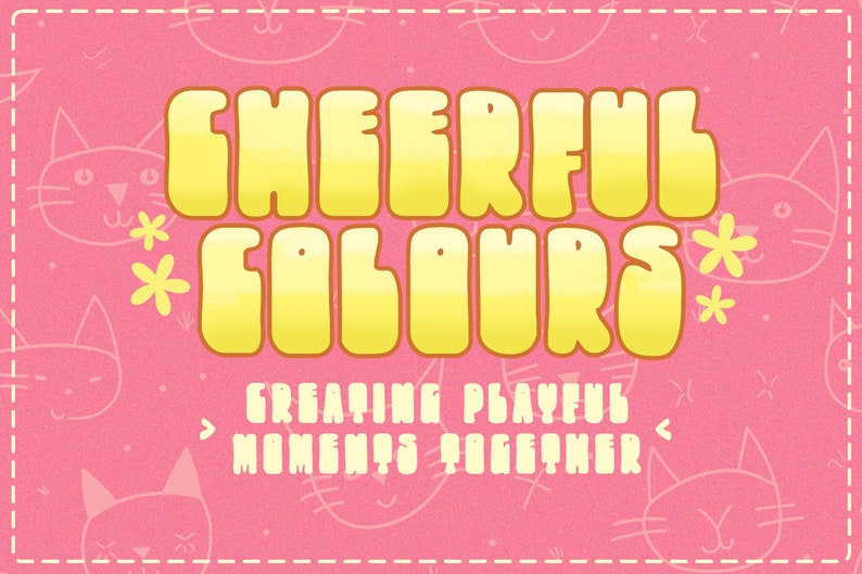 Chuckle Splash Font: Boxy Groovy Display Typeface - Etsy
