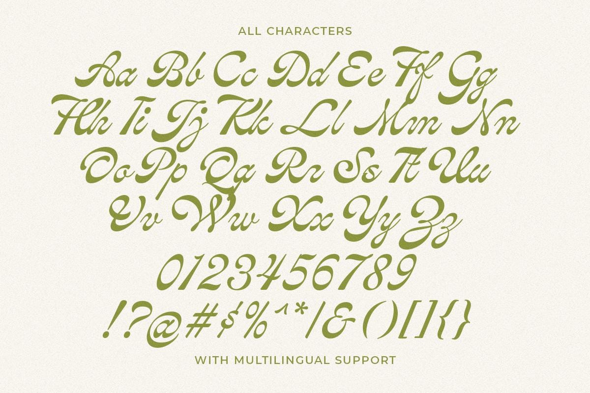 Vee Font Design Billiant Modern Script Font: Elegant Calligraphy Typography - Etsy