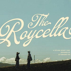 Roycella-skriften | Vintage bröllopstypsnitt