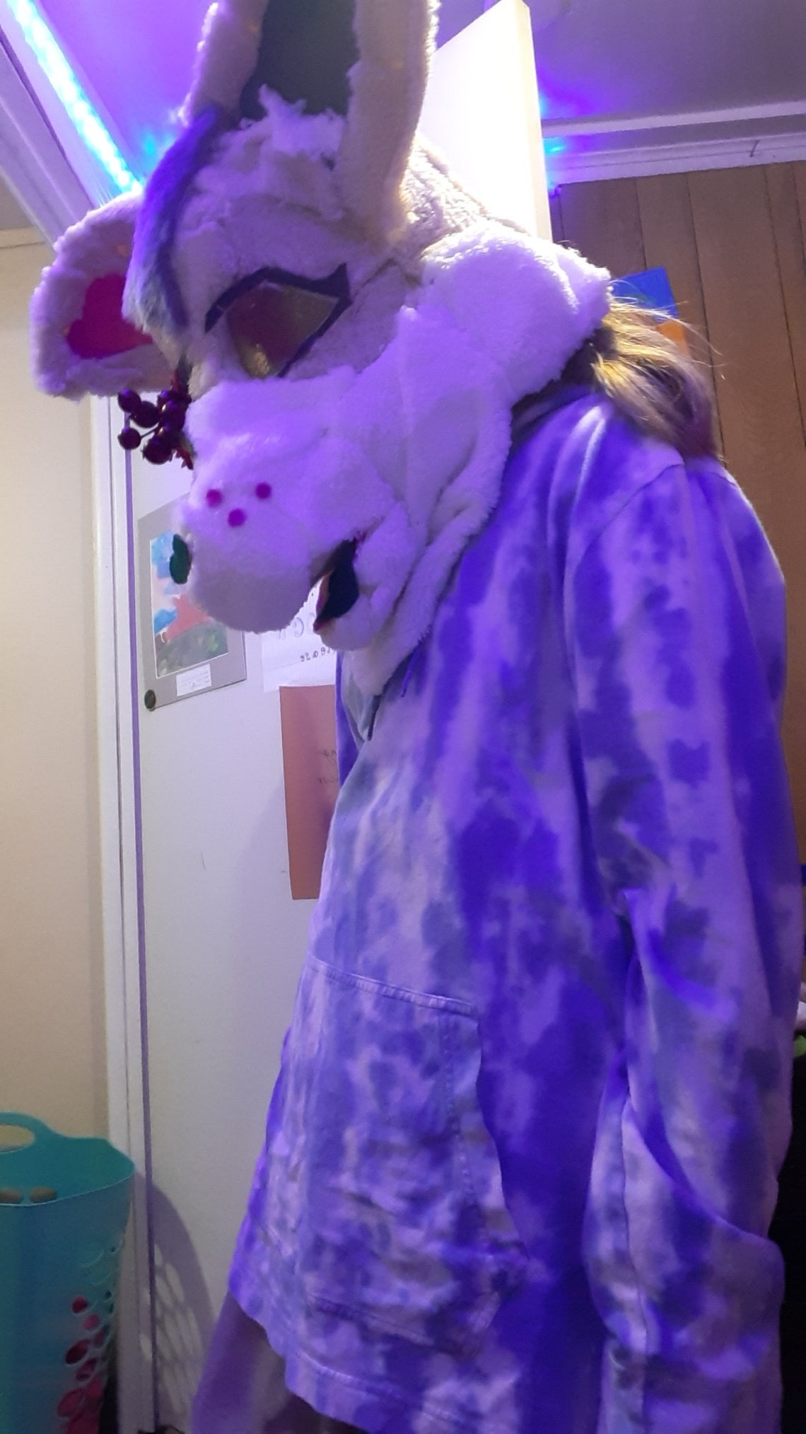 Fixer-oberer Fellanzug Kopf und Schwanz : lesen desc | Etsy