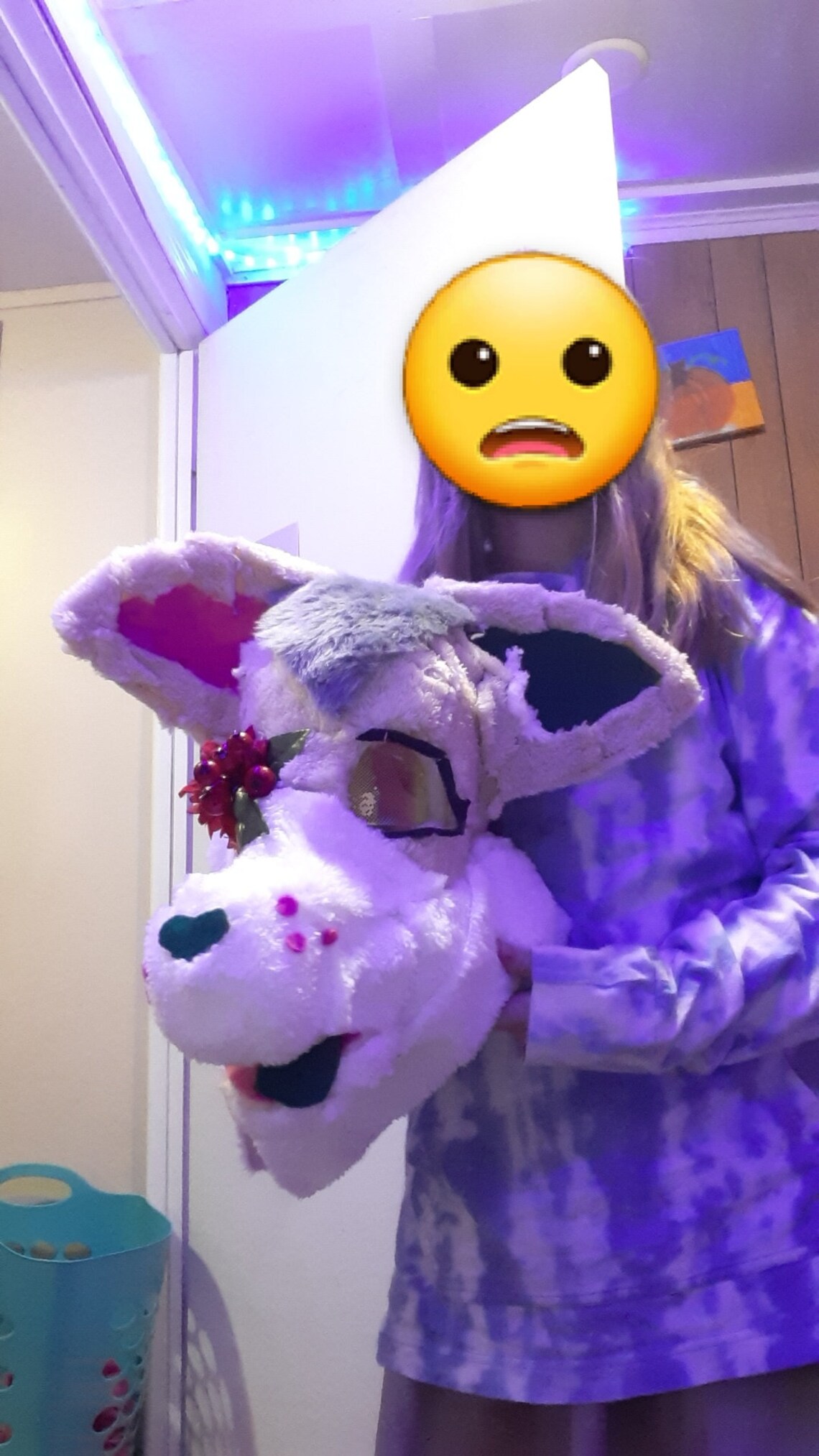 Fixer-oberer Fellanzug Kopf und Schwanz : lesen desc | Etsy