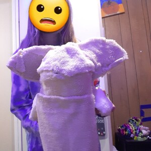 Fixer-oberer Fellanzug Kopf und Schwanz : lesen desc | Etsy