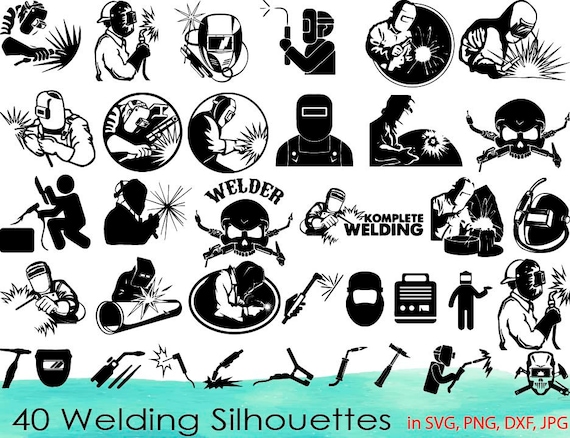 40 Welding Svg Bundlewelder Svgwelding Torch Svgwelding Etsy