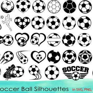 40 Ball SVG Bundle,Fussball Ball Clipart,Fussball Ball DXF,Fussball Ball Vektor,Fussball Ball png,Fussball svg,Fussball Ball Cut File