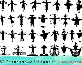 32 Scarecrow SVG Bundle,Scarecrow Clipart,Scarecrow DXF,Scarecrow Vector,Scarecrow png,Scarecrow svg,Scarecrow cut files,Halloween svg