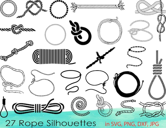 27 Rope SVG Bundle,Rope Clipart,Lasso svg,Rope DXF,Rope Knot,Rope  Vector,Rope png,Rope svg,Rope cut files,Nautical Knot svg,Rope circle svg