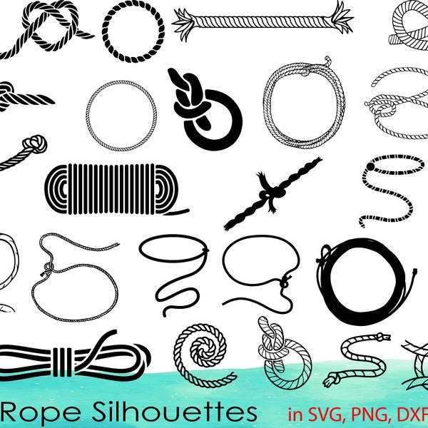 27 Rope SVG Bundle,Rope Clipart,Lasso svg,Rope DXF,Rope Knot,Rope Vector,Rope png,Rope svg,Rope cut files,Nautical Knot svg,Rope circle svg