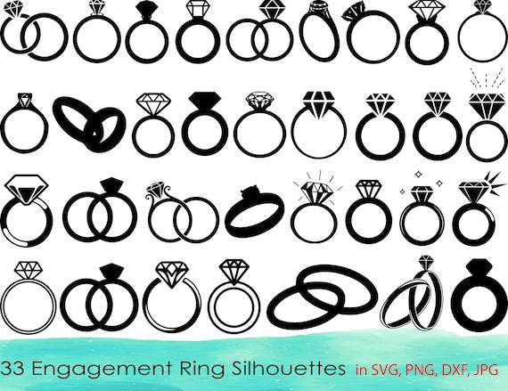 Engagement Wedding Rings Cliparts, Stock Vector and Royalty Free Engagement  Wedding Rings Illustrations