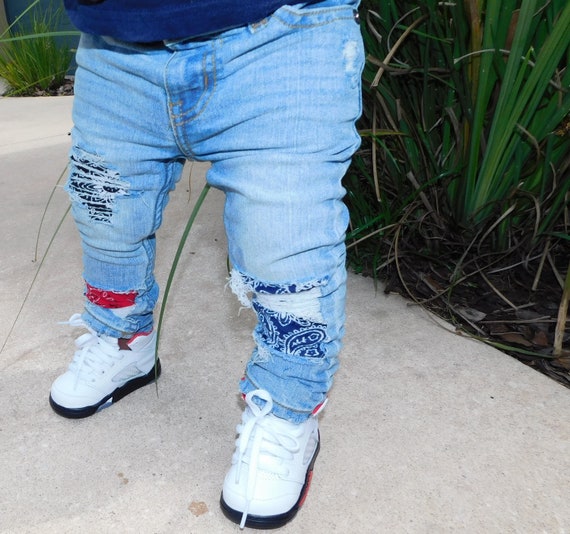 boys denim ripped jeans