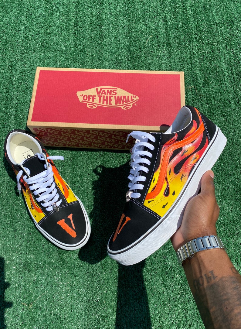 vans flame chile