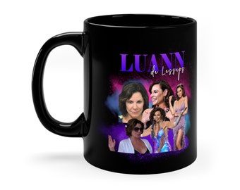 Countess Luann Coffee Mug - Real Housewives of NY - 11oz Black Ceramic