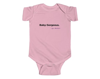 Baby Gorgeous l Lisa Barlow | Bravo TV | Real Housewives of Salt Lake City | Infant Baby Onesie