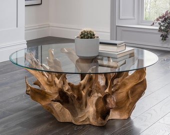 Root Coffee Table Etsy