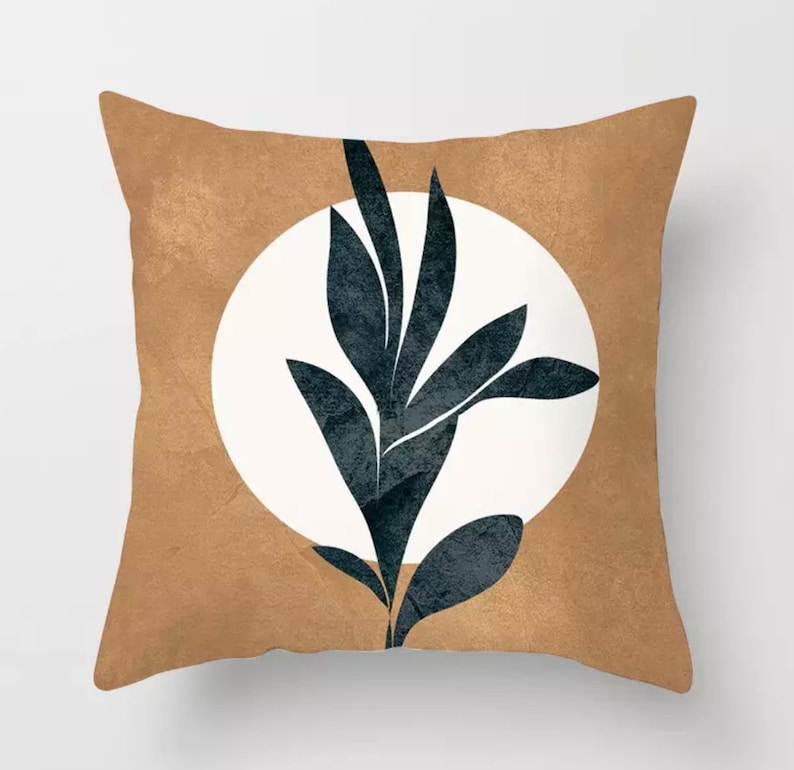 Neutral Modern Throw pillow Set of 4 18x18inch abstract Etsy