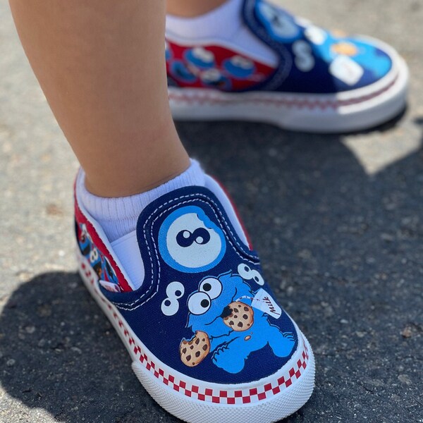 Elmo Shoes - Etsy