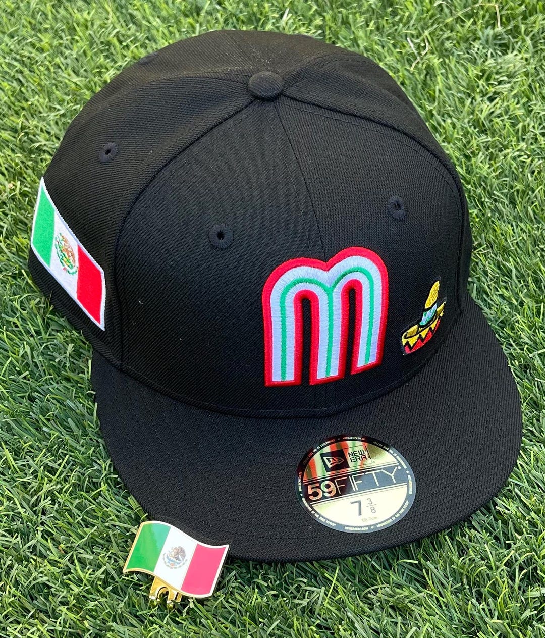 Mexico Fitted Hat With Pin Please Read the Description - Etsy
