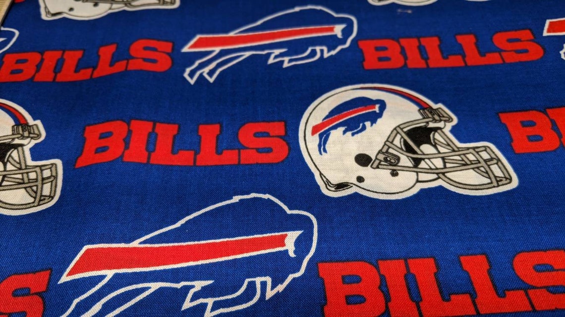 NFL Buffalo Bills Fabric Etsy