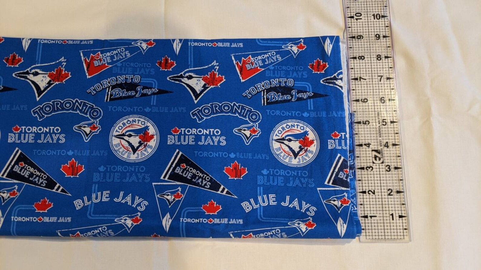 Toronto Blue Jays retro fabric Etsy