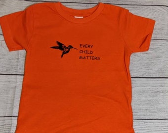 Toddler Orange shirt day Every Child Matters shirts