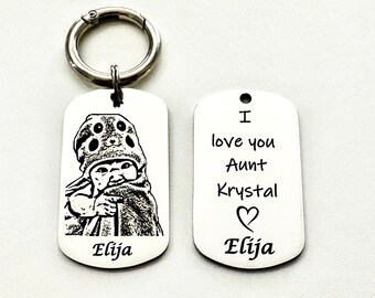 "You Are Enough" Inspirational Keychain - Stainless Steel Mental Health Gift For Women & Men, 3.3 Inch
