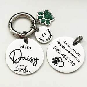 Large personalized dog tags cheap
