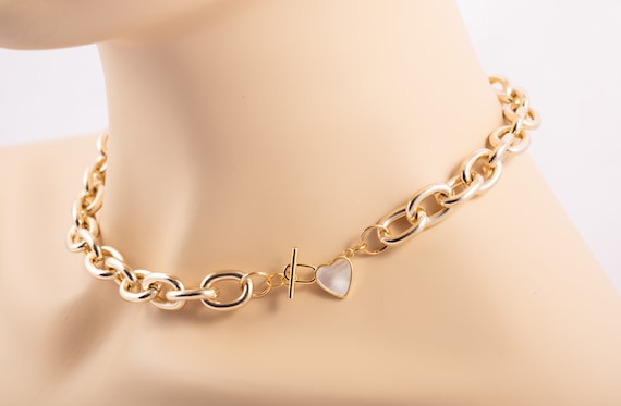Non tarnish gold chain sale