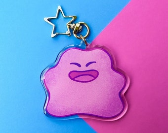 Chaveiro Ditto em Acrílico 2,5" Dupla Face