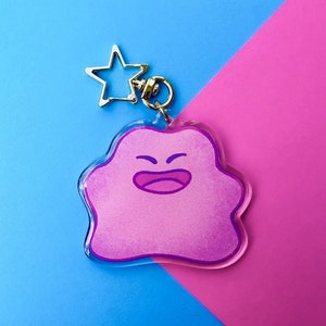 Ditto Schlüsselanhänger Acryl Charm 6,5 cm Doppelseitig