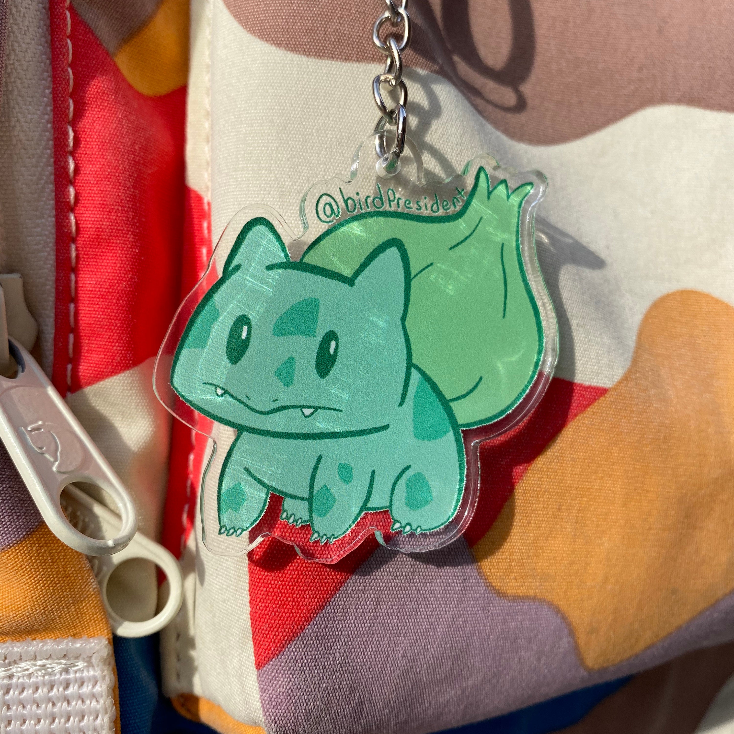 Bulbasaur Keychain Etsy