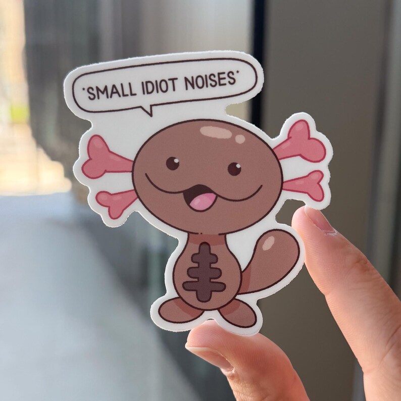 Sticker Paldean Wooper | 3" waterdichte, krasbestendige, uv-bestendige vinylsticker afbeelding 2
