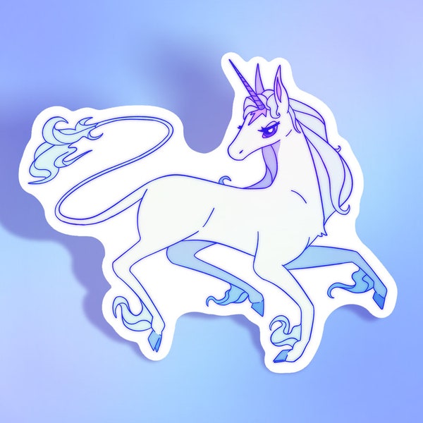 The Last Unicorn Sticker | 3" Waterproof, Scratch Resistant, UV Resistant Vinyl Sticker