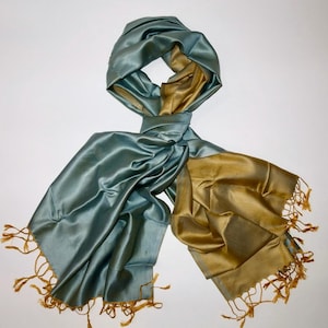 Jamila Silk Scarf, Mulberry Silk Scarf, Pashima Silk Scarf, Head Wraps,Oversized Silk Shawl, Scarf For Women, Paisley Silk Scarf