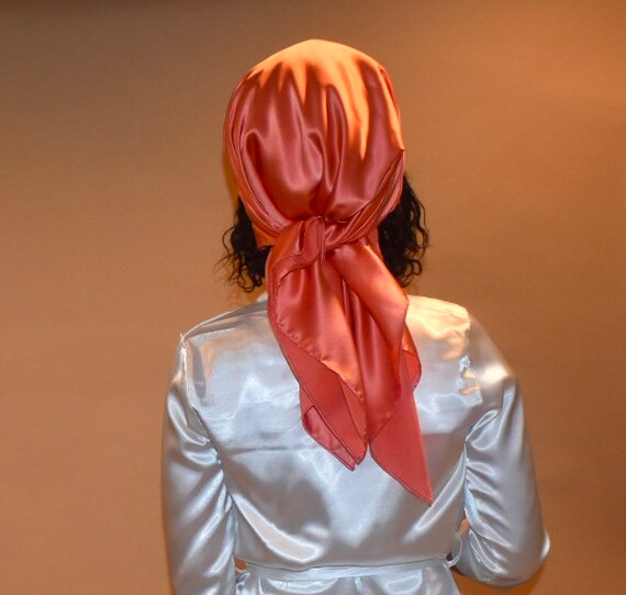Shea Silk Sleep Scarf, Mulberry Scarf,bandana Silk Scarf, Head