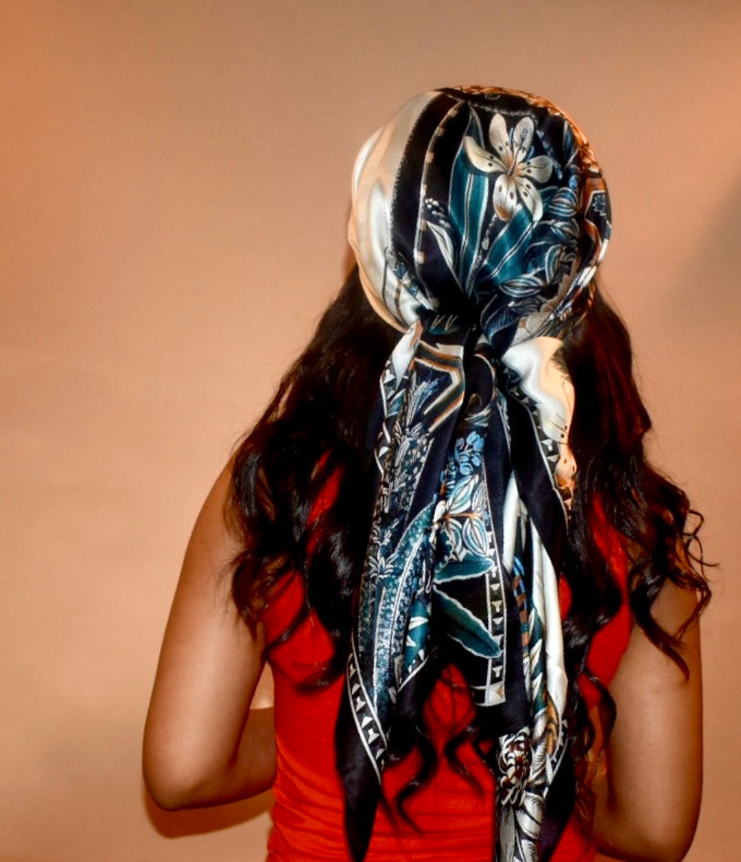 Silk Head Scarf Bandana