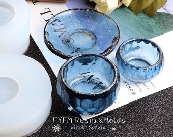 Small Bowl Silicone Mold: DIY Jewelry Storage Box Resin Art,US Stock
