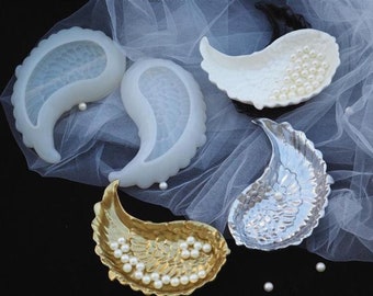 Wing Tray Silicone Mold: DIY Jewelry Storage Box
