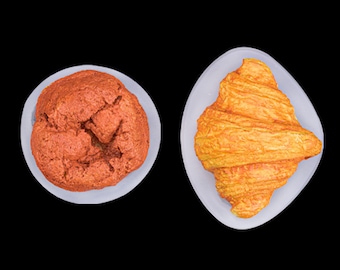 Croissant Bread Silicone Mold: Candle & Dessert Making