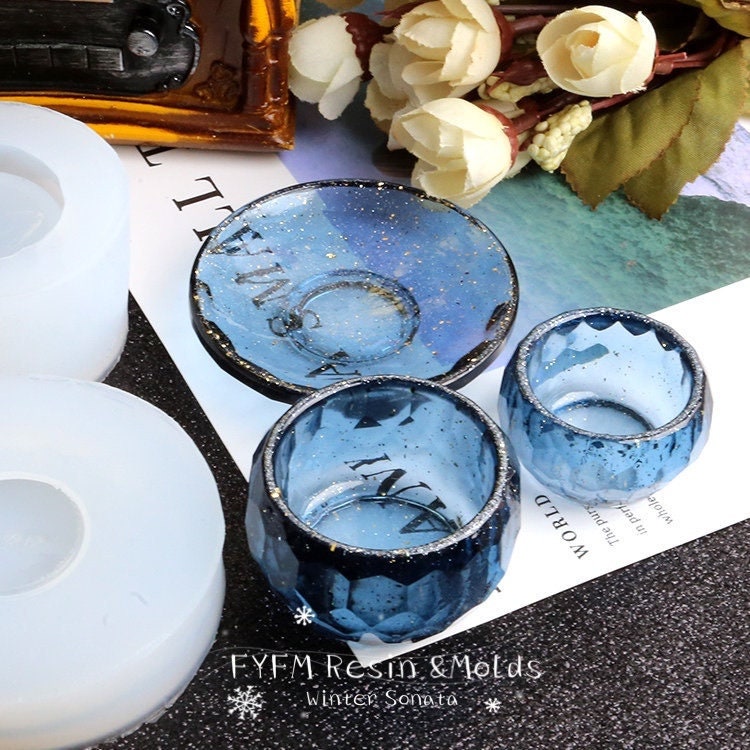 Plate Shaped Bowl Silicone Mold 65mm