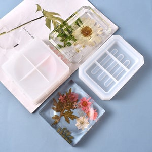 Soap Dish Silicone Resin Mold: Jewelry Tray, Ring Holder,US Stock image 1