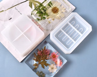 Soap Dish Silicone Resin Mold: Jewelry Tray, Ring Holder,US Stock