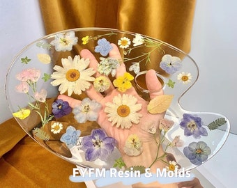 Silicone Resin Tray Mold, DIY Palette, Coaster Molds