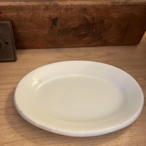Antique Ironstone Sml Platter/Oval Dish