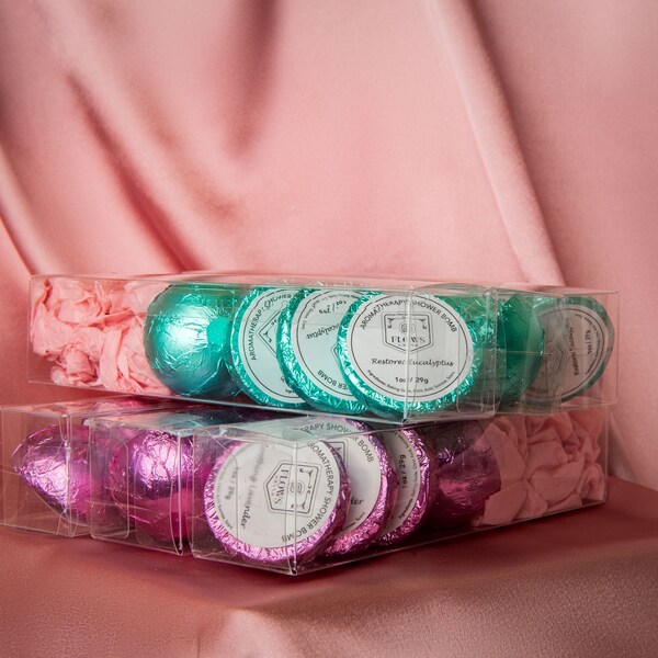 Aromatherapy Shower Bombs Etsy