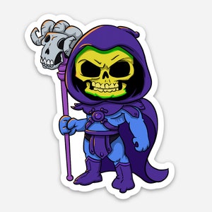 Individual Die Cut – Skeletor Sticker
