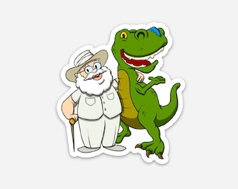 Jurassic Park Sticker – Individual Die Cut
