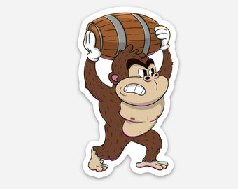 Individual Die Cut – Donkey Kong Sticker