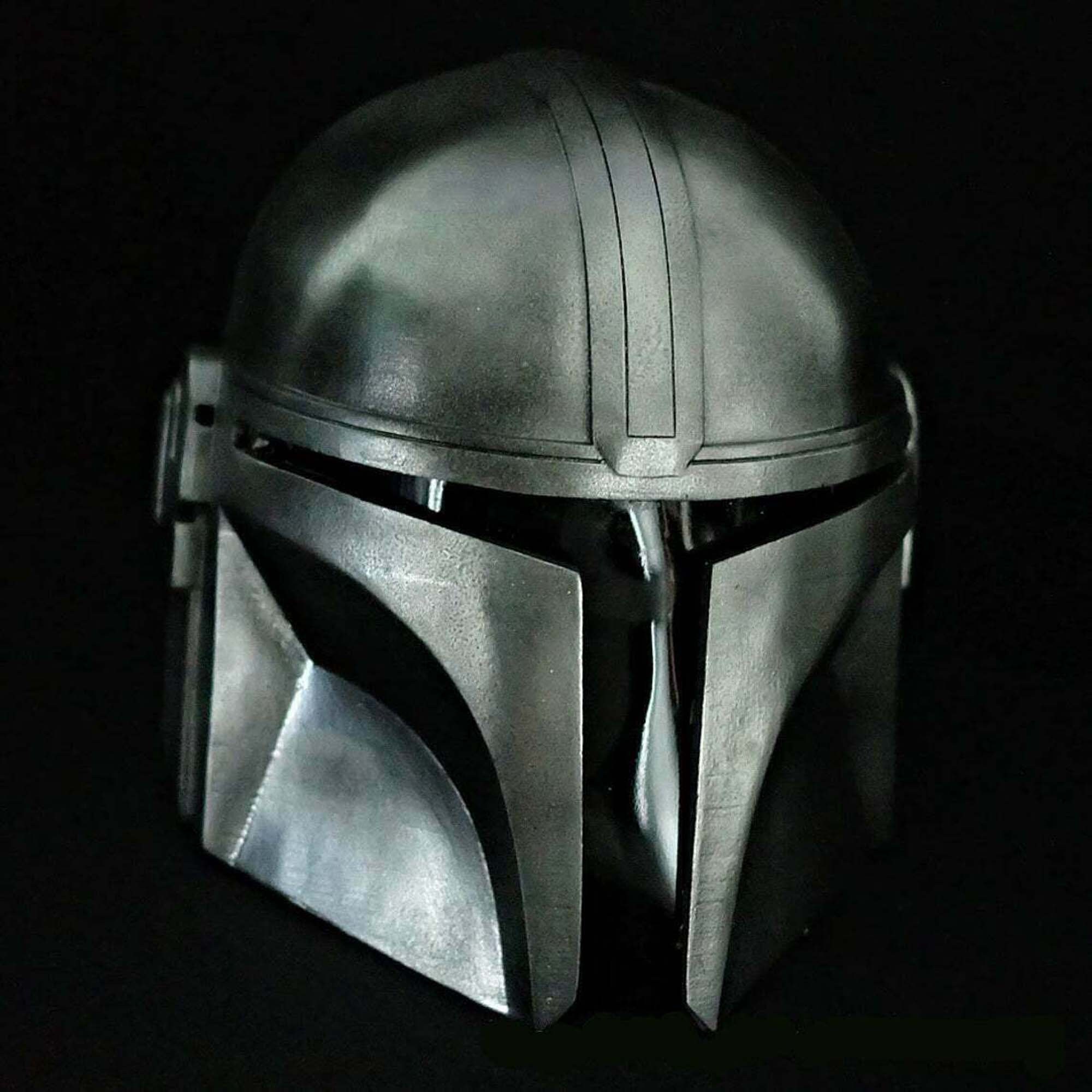 Steel Mandalorian Helmet With Liner and Chin Strap For Etsy