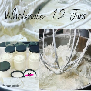 WHIPPED BODY BUTTER,Shea Butter, Vegan Body butter, Stock Up on Handmade Vegan Whipped Body Pudding-Wholesale Prices