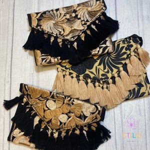 Pochette d’enveloppe brodée florale mexicaine / Sac à main mexicain / Pochette de broderie mexicaine / Crossbody / Sac à main mexicain